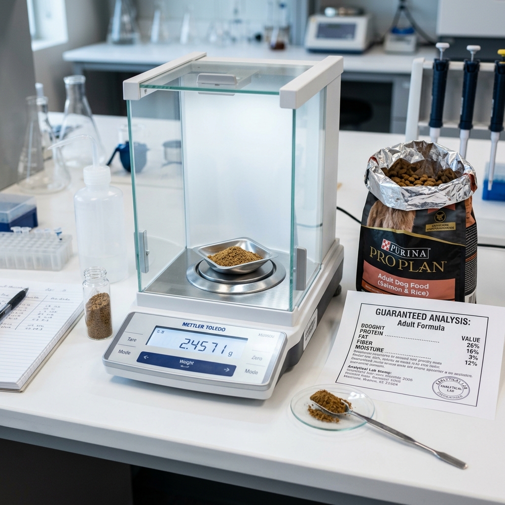Nutritional analysis laboratory testing