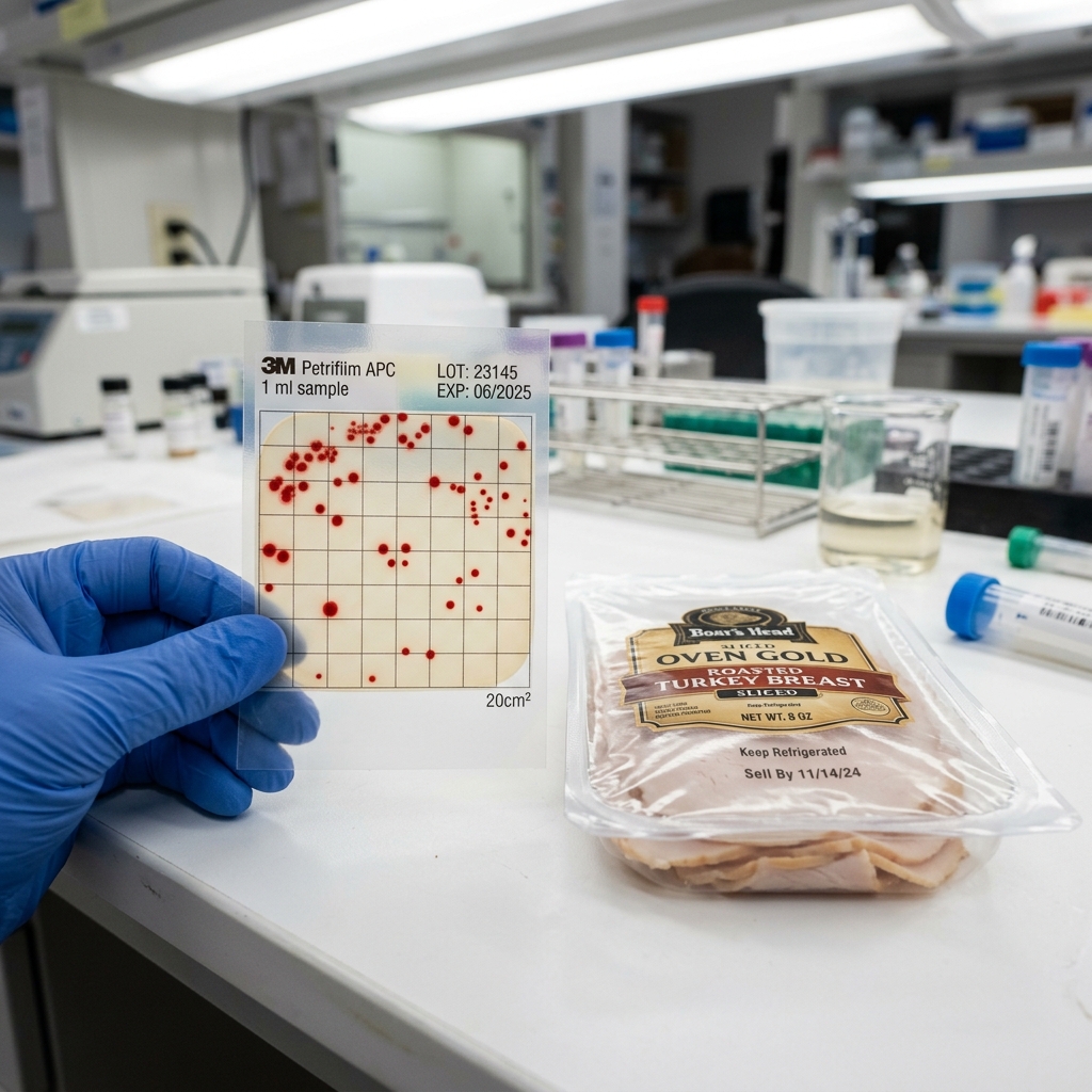 Indicator organism shelf life testing laboratory
