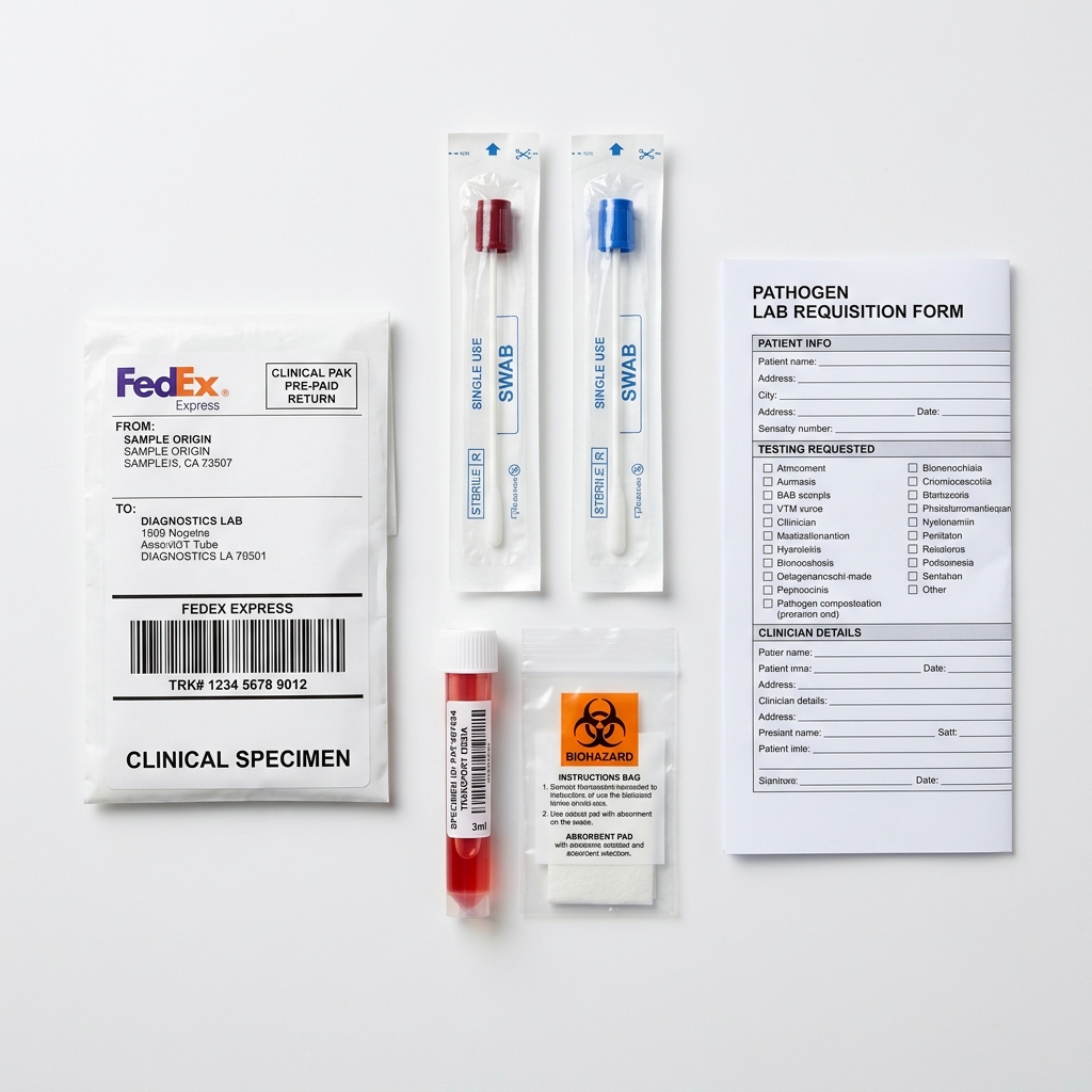 Pure Food Labs sample collection kit